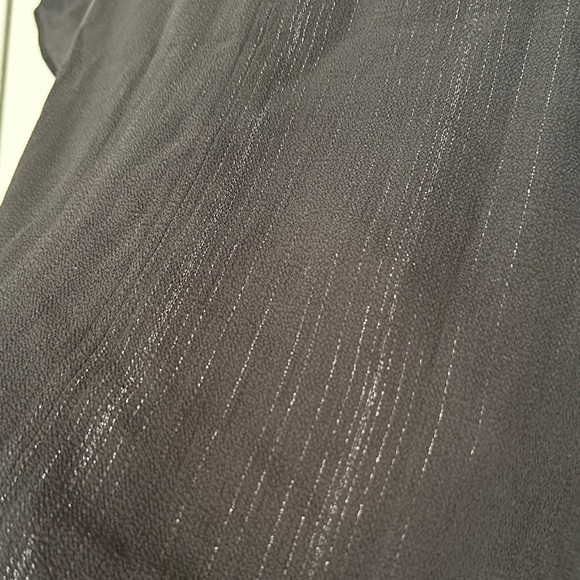 Calvin Klein Elegant Black Short Sleeve Top - Picture 5 of 6